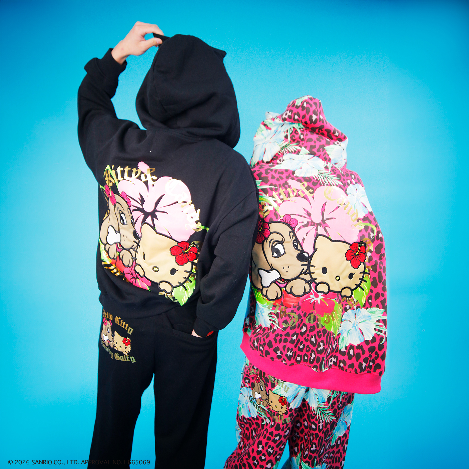 ロコギャル双子パーカー 161011