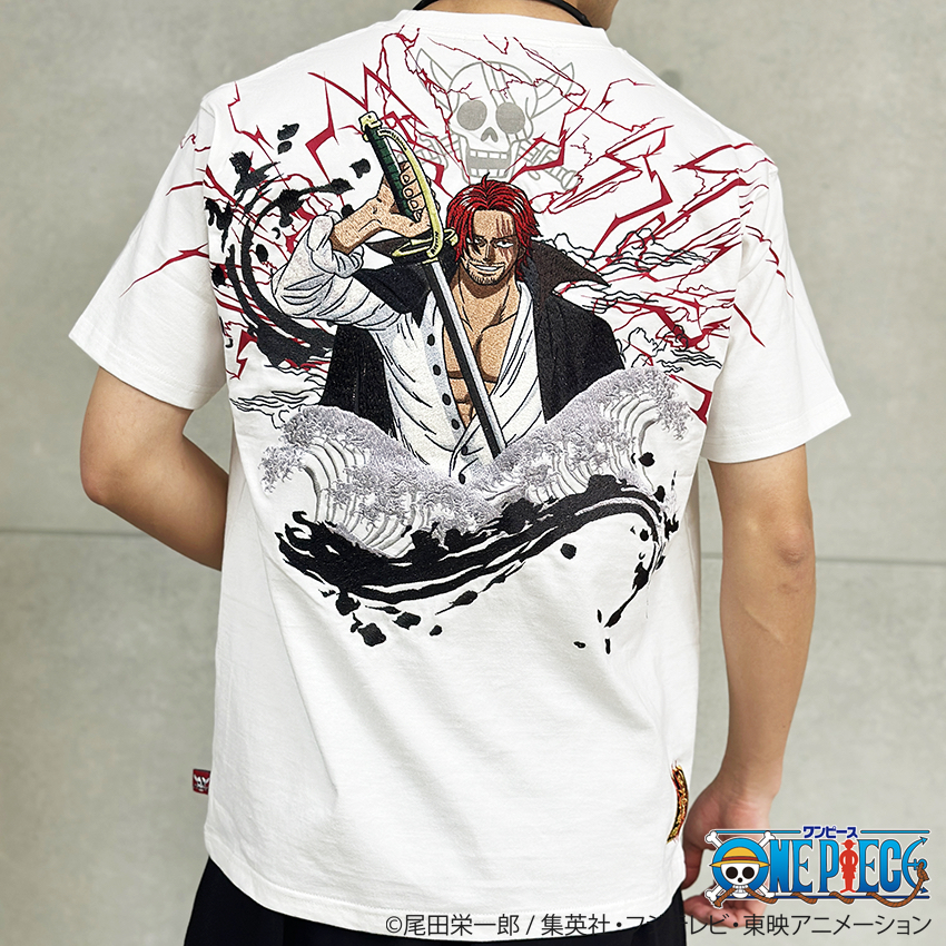 ONE PIECE × 絡繰魂 【シャンクス】赤髪のシャンクス Tee 242002