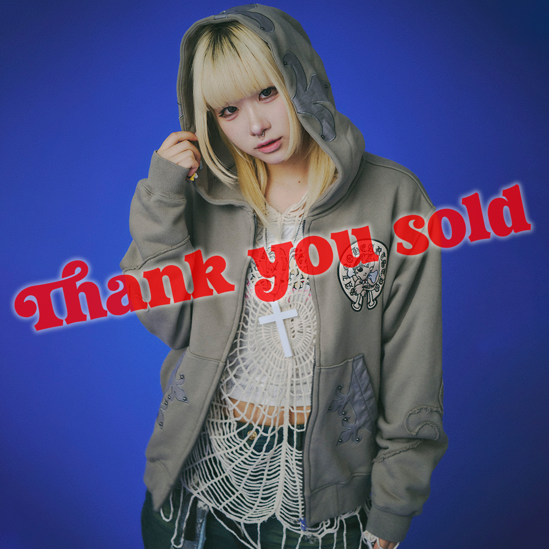 百合の紋紋パーカー 153015