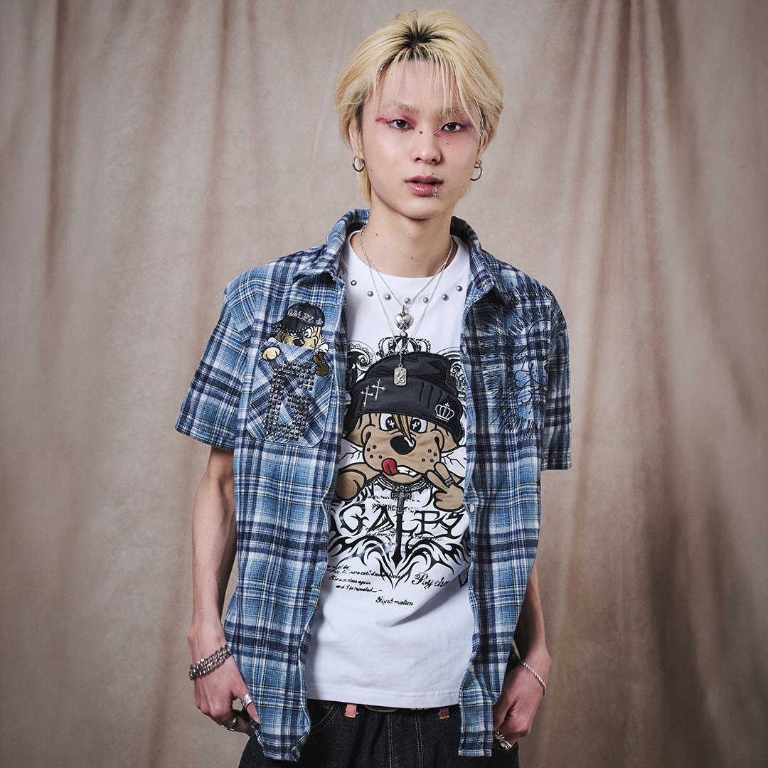 予約品【4月下旬頃までにお届け予定】爆アゲ↑↑チェックシャツ 162020