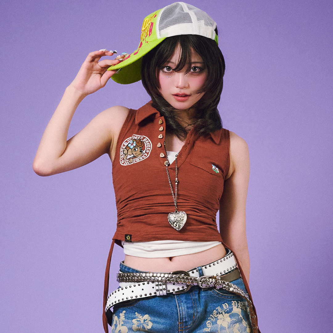 予約品【4月下旬頃までにお届け予定】サーファー彼女ポロ 162005