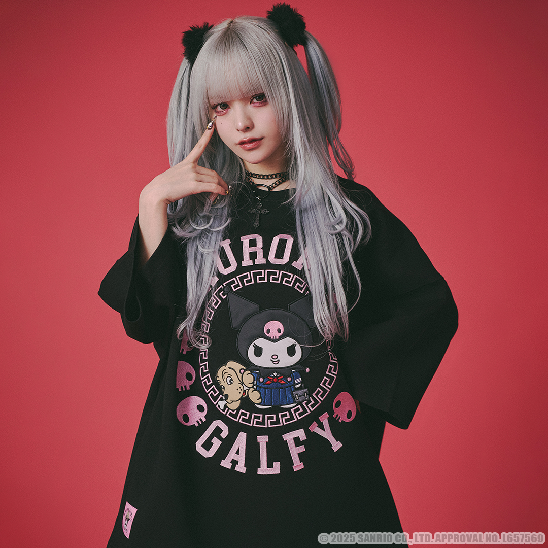 【クロミ×ガルフィー】みんな大好きボンディングBIG TEE 152055