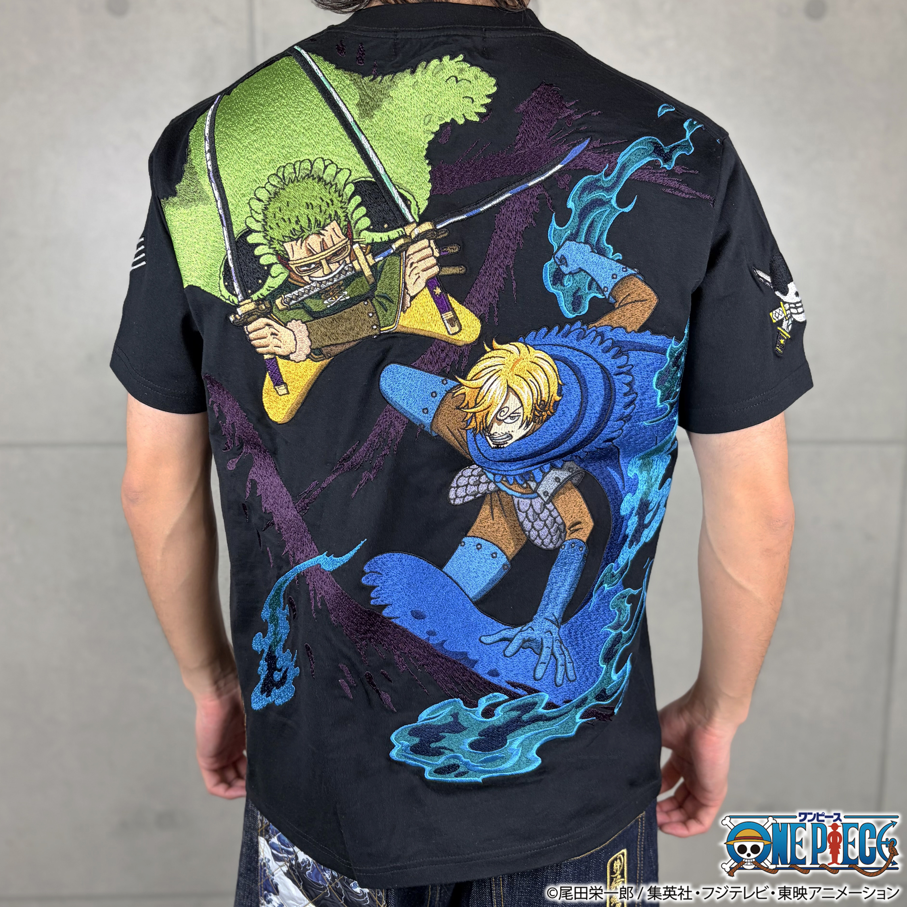 予約品【7月末頃までにお届け予定】【ONE PIECE×絡繰魂】ゾロ&サンジ(エルバフ)Tee 262056