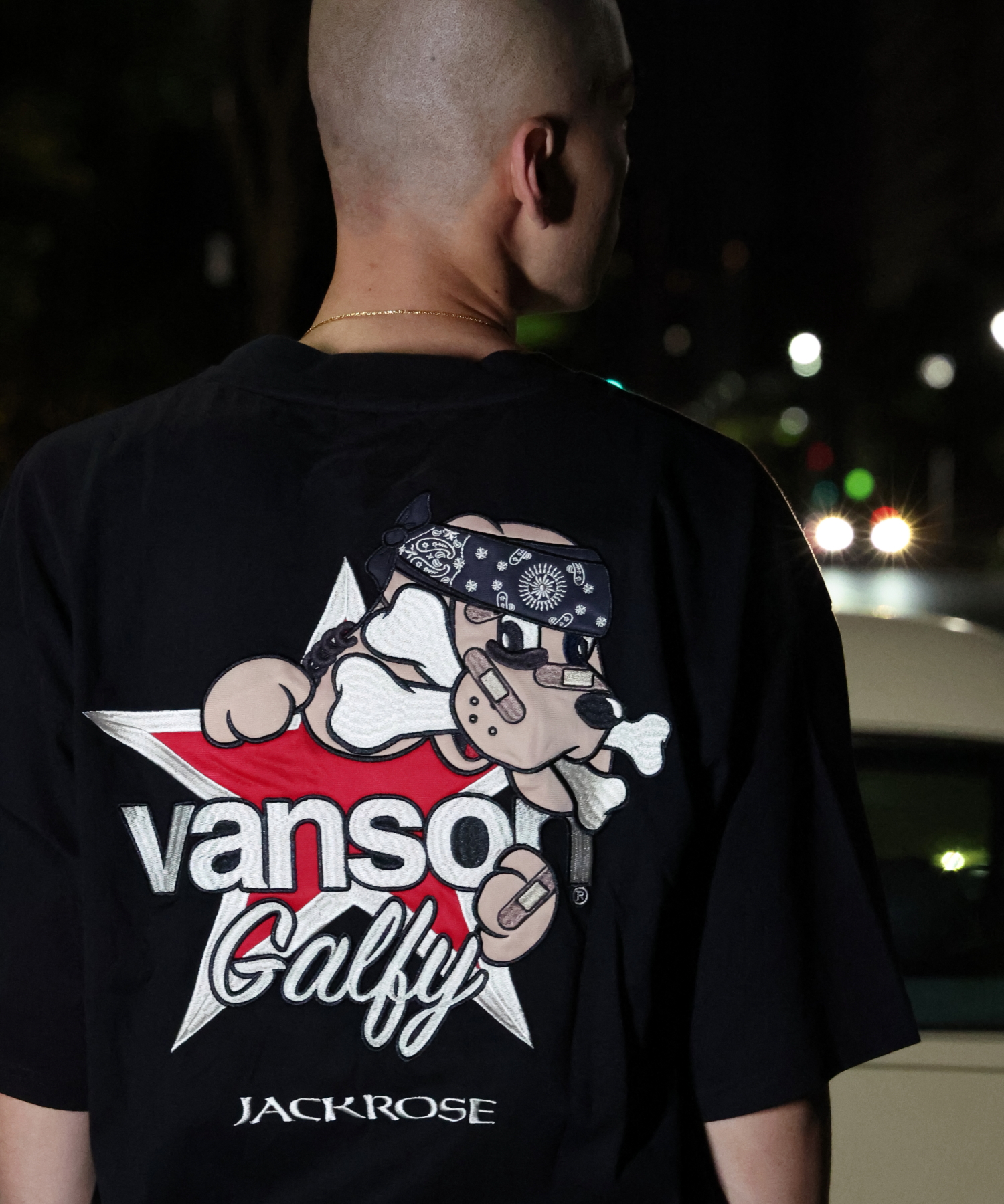 【VANSON×GALFY×JACKROSE】星犬Tee JGV-001 (152382)