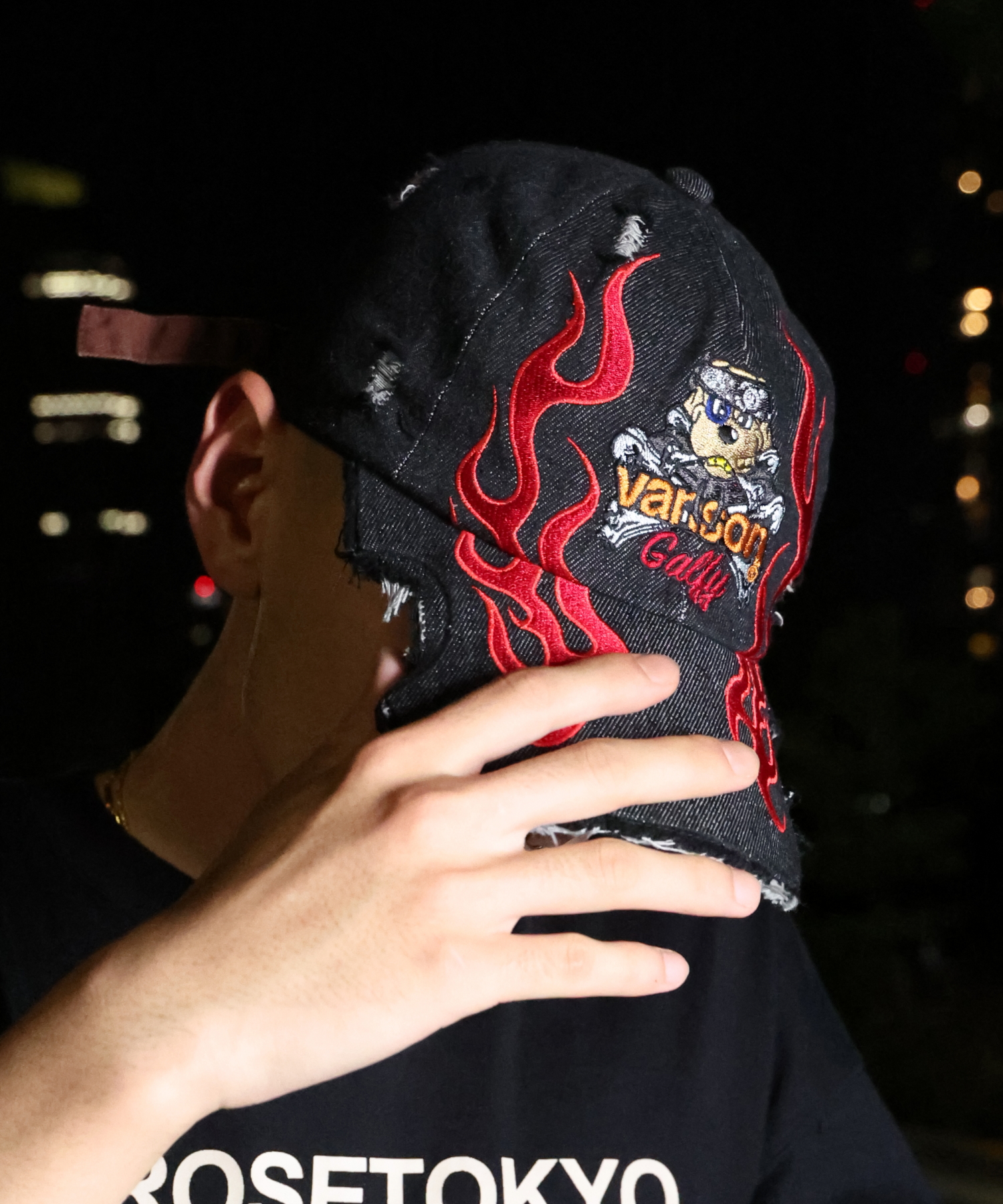 【VANSON×GALFY×JACKROSE】炎犬Cap JGV-012 (152383)