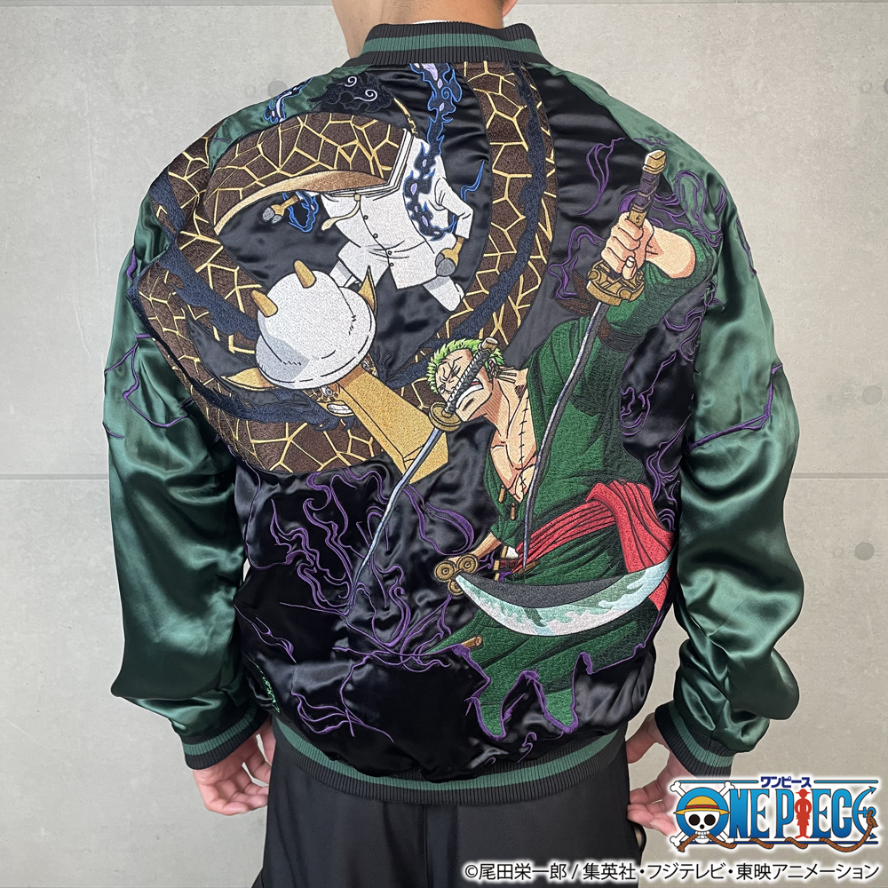 ONE PIECE × 絡繰魂 【ゾロvs カク】決戦リバーシブルスカジャン 253006