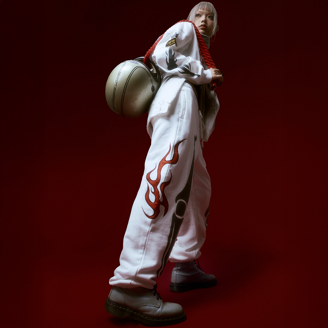 【VANSON×GALFY×JACKROSE】骨犬SweatPants JGV-010 (154417)