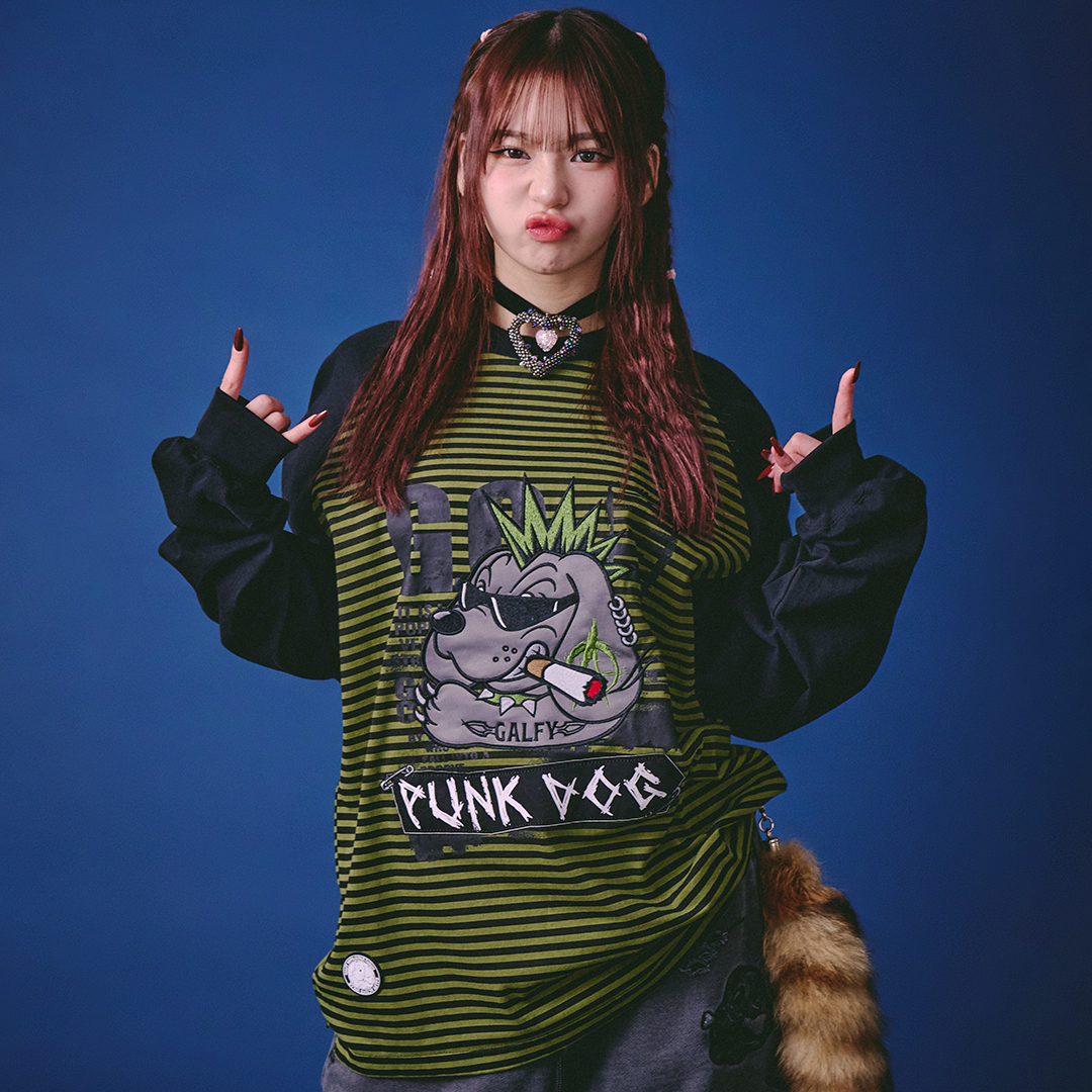 PUNK DOGロンTee 161027