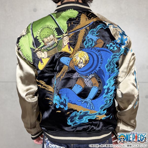 【ONE PIECE×絡繰魂】ゾロ&サンジ(エルバフ)リバーシブルスカジャン 262054