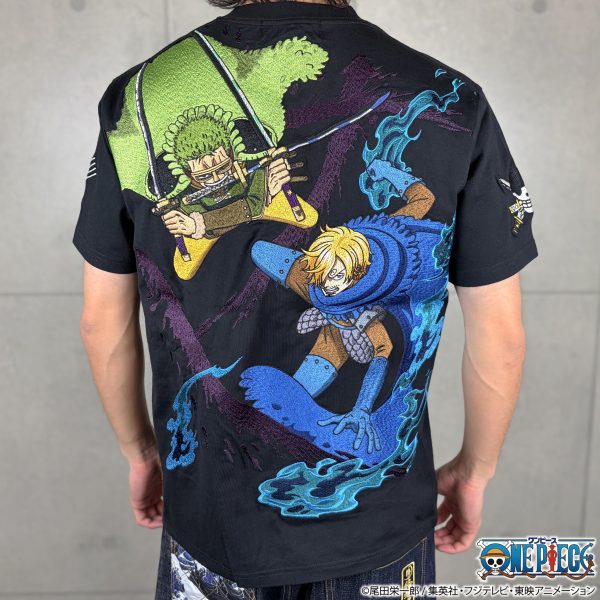 【ONE PIECE×絡繰魂】ゾロ&サンジ(エルバフ)Tee 262056