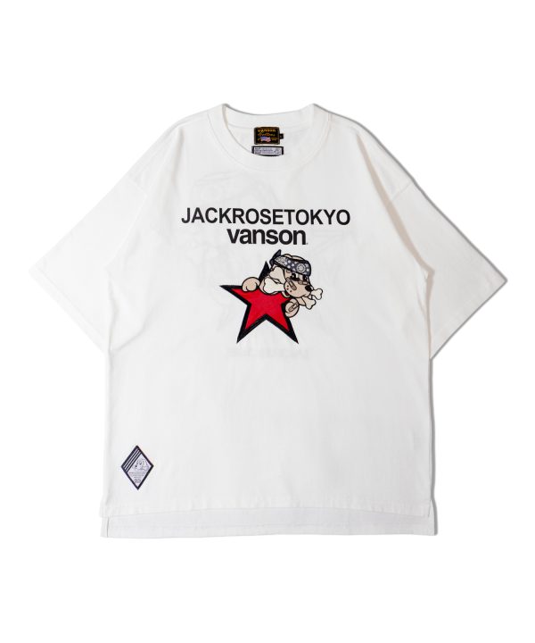 【VANSON×GALFY×JACKROSE】星犬Tee JGV-001 (152382)