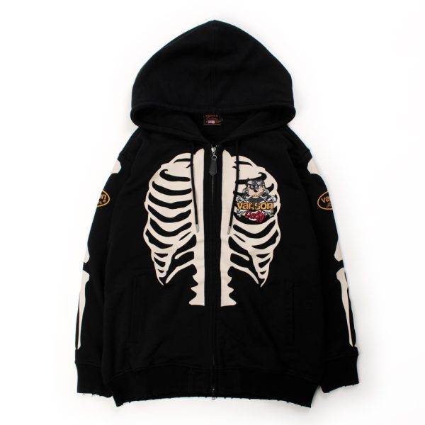 【VANSON×GALFY×JACKROSE】骨犬ZipHoodie JGV-006 (154416)